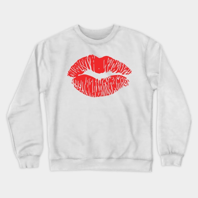Kiss Crewneck Sweatshirt by qqqueiru